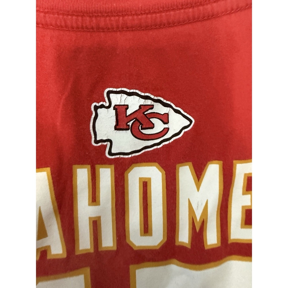 NFL Team Apparel Kansas City Chiefs Patrick Mahomes Youth XXLarge 18 Tee Shirt - Picture 4 of 6